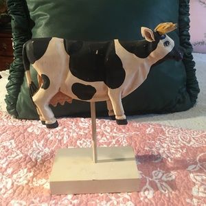 Cow On A Stand